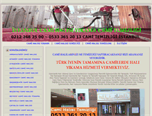 Tablet Screenshot of camihalisiyikama.net